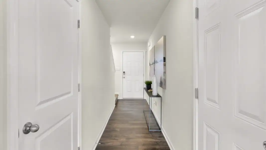Spacious, unfurnished interior of a new home in Keebler Meadows, Johnson City (Image 20).