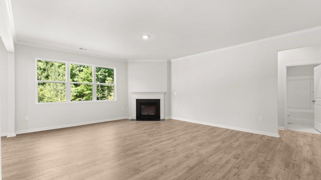 Spacious, unfurnished interior of a new home in Falcon Landing, Gainesville (Image 28).