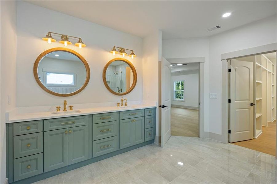 Furnished interior view inside a new home in , Winder (Image 5).