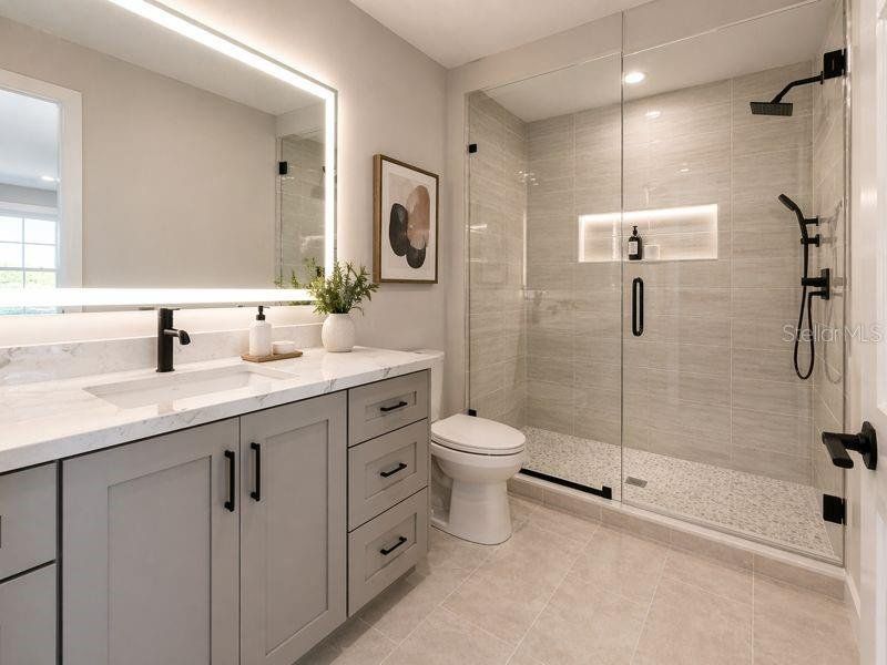 Furnished interior view inside a new home in , Dunnellon (Image 13).