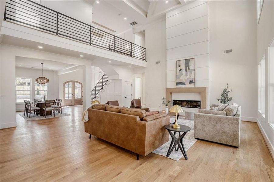 Furnished interior view inside a new home in , Grayson (Image 11).