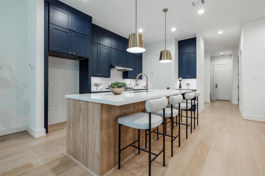 Furnished interior view inside a new home in , Houston (Image 24).