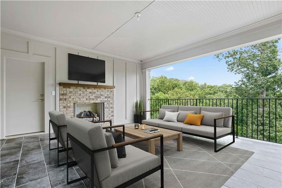 Exterior details and patio area of a home in , Ball Ground (Image 34). Exterior details and patio area of a home in , Ball Ground (Image 34).