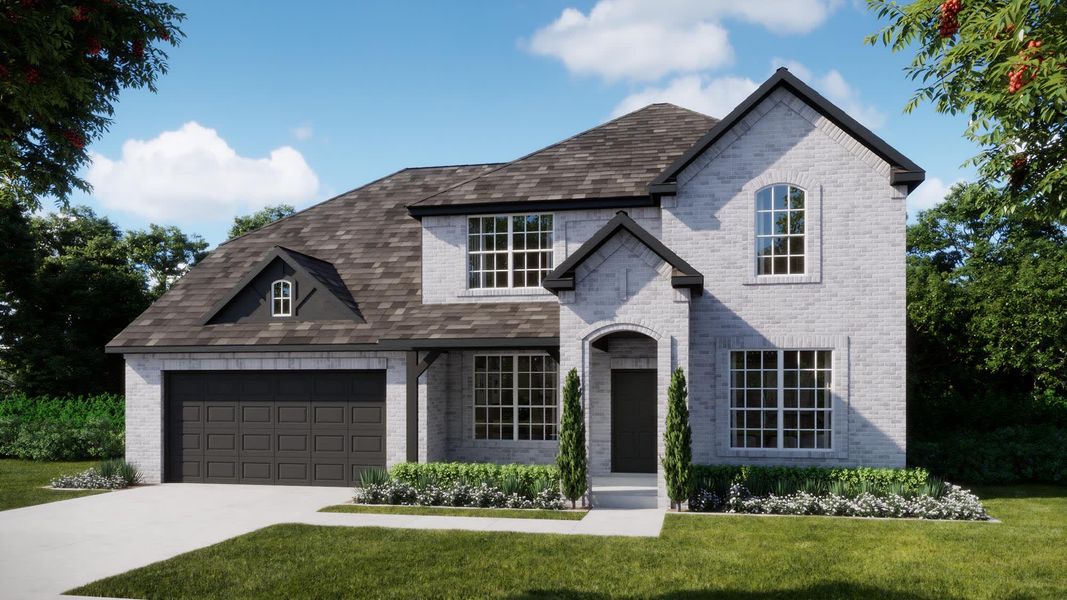 Elevation A | Concept 3218 at Myrtle Creek in Waxahachie, TX by Landsea Homes Elevation A | Concept 3218 at Myrtle Creek in Waxahachie, TX by Landsea Homes