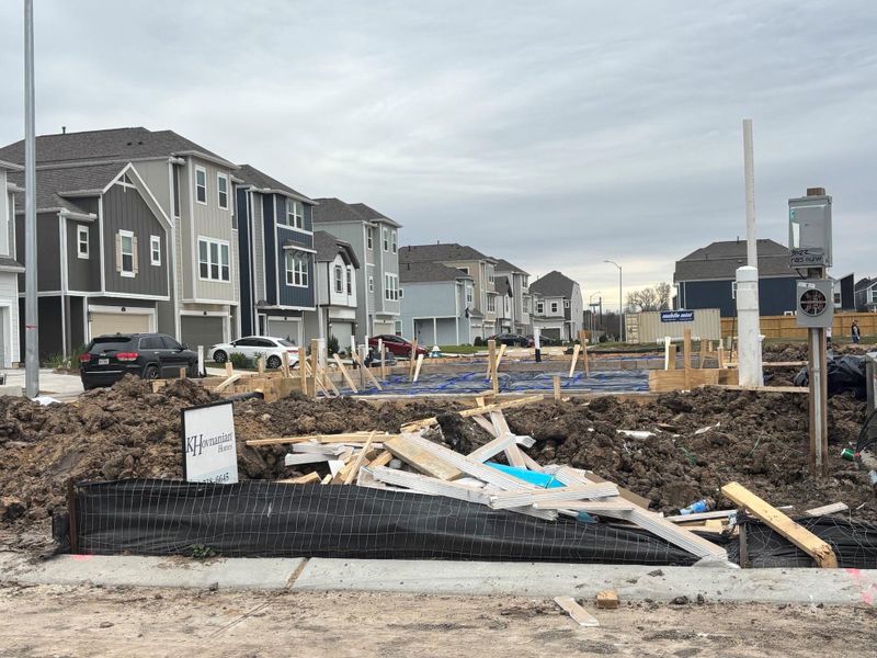 Three story home with 3 beds, 3.5 baths, and 2 car garage