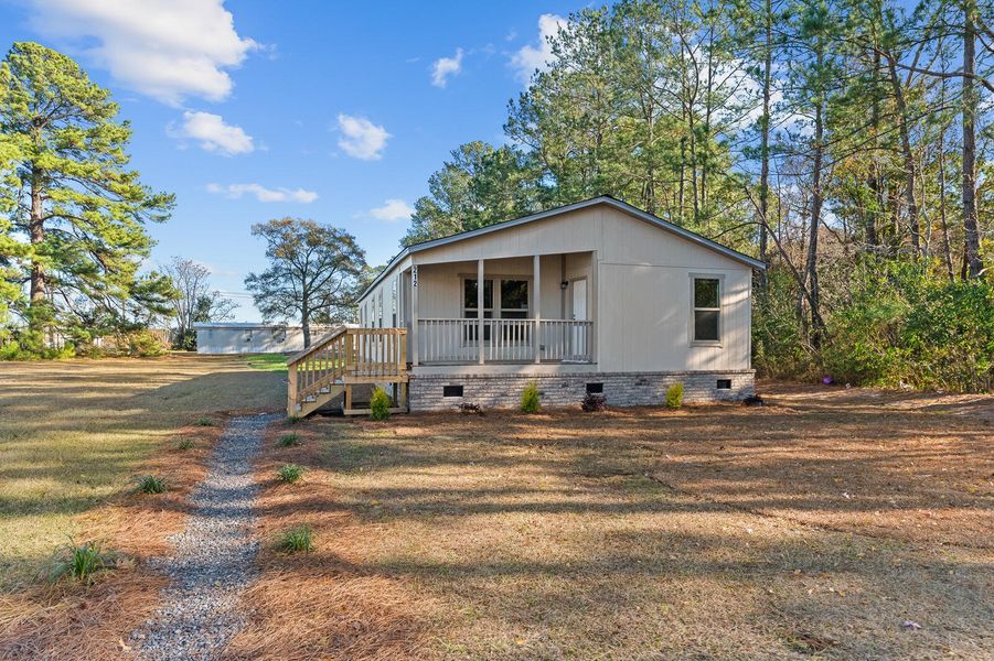 Exterior details and patio area of a home in , Moncks Corner (Image 1). Exterior details and patio area of a home in , Moncks Corner (Image 1).