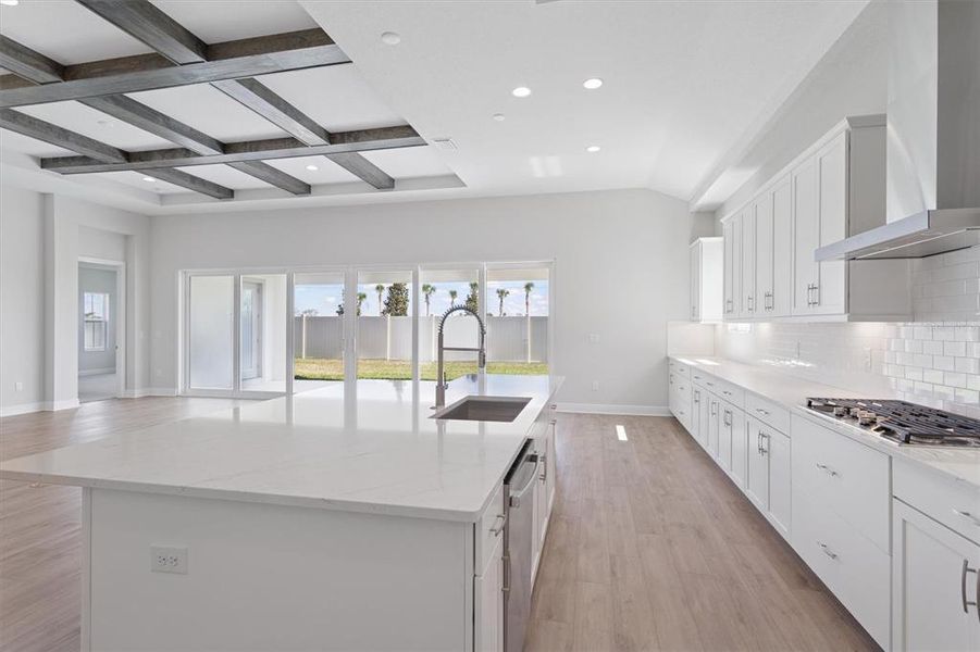 Furnished interior view inside a new home in Oakfield, Parrish (Image 14).