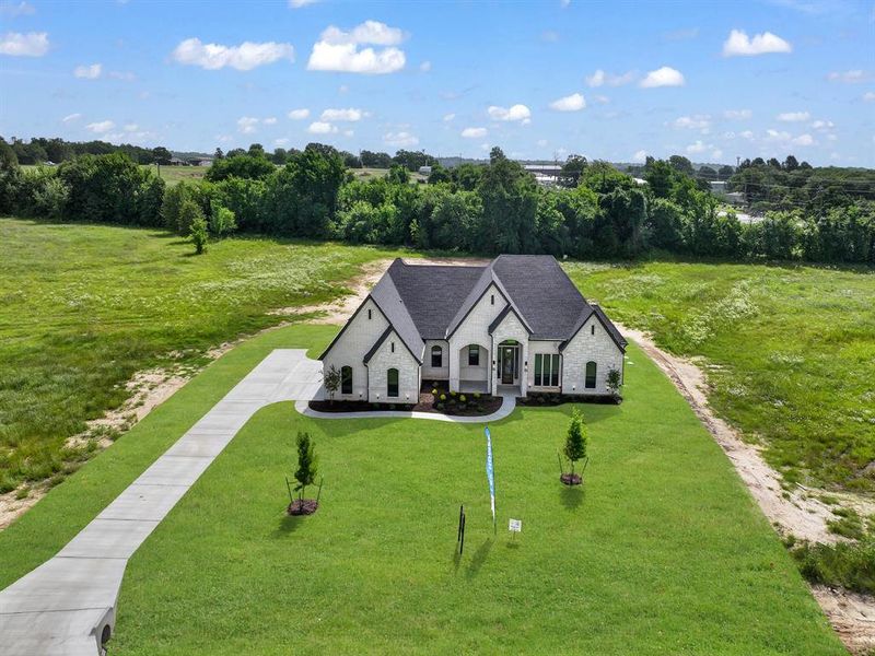 Aerial view of property and surrounding area Aerial view of property and surrounding area