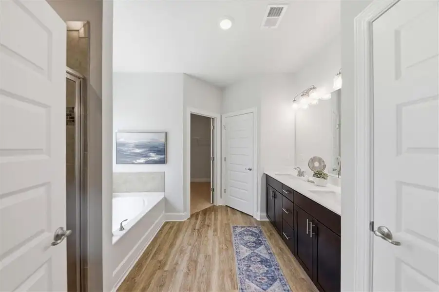 Furnished interior view inside a new home in Tuscany Hills, Douglasville (Image 9).