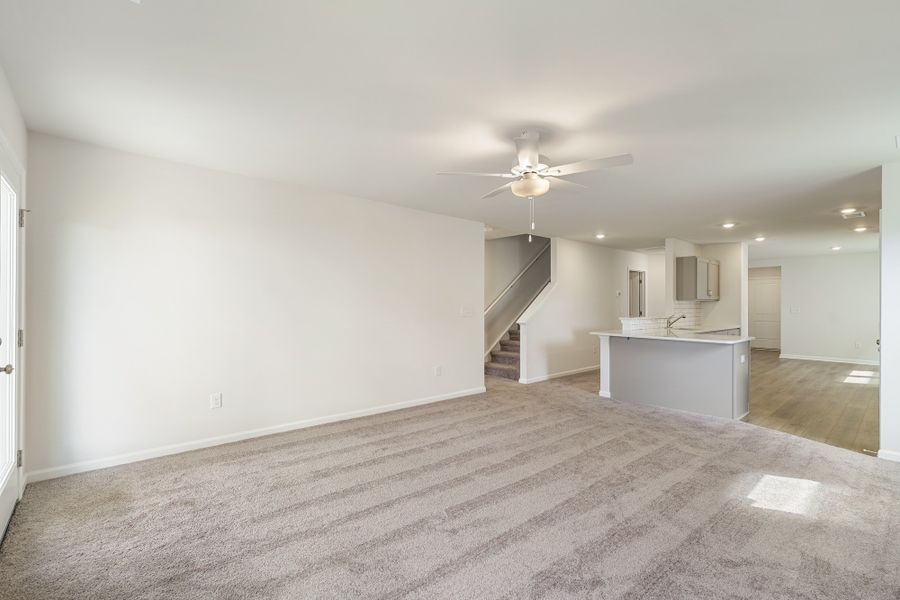 Spacious, unfurnished interior of a new home in Wingate, Inman (Image 16). Spacious, unfurnished interior of a new home in Wingate, Inman (Image 16).