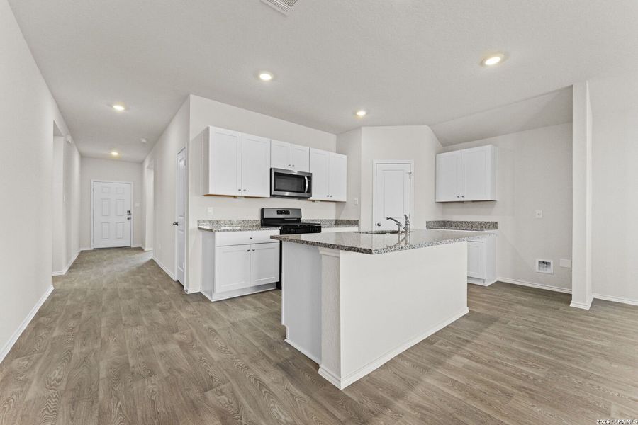 Furnished interior view inside a new home in Navarro Fields, Seguin (Image 9).