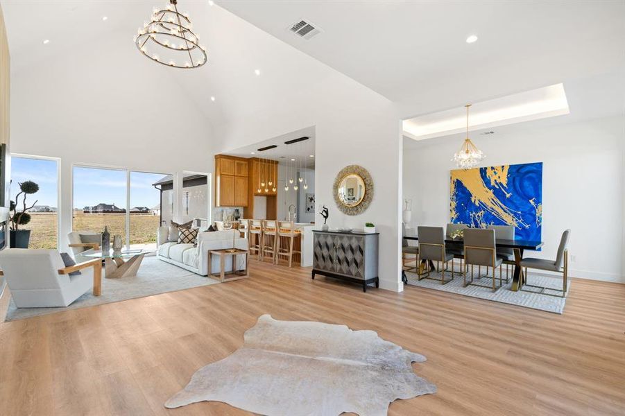 Furnished interior view inside a new home in , Venus (Image 12).