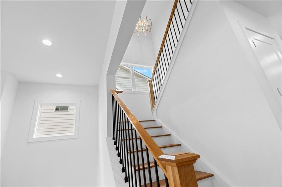 Spacious, unfurnished interior of a new home in , Marietta (Image 37).