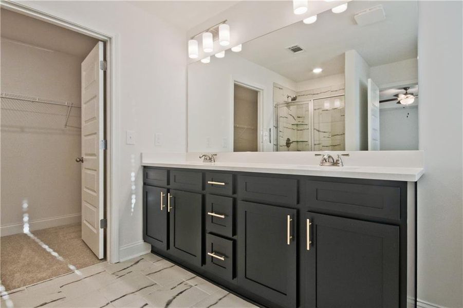 Furnished interior view inside a new home in Highland Park, Stonecrest (Image 8).