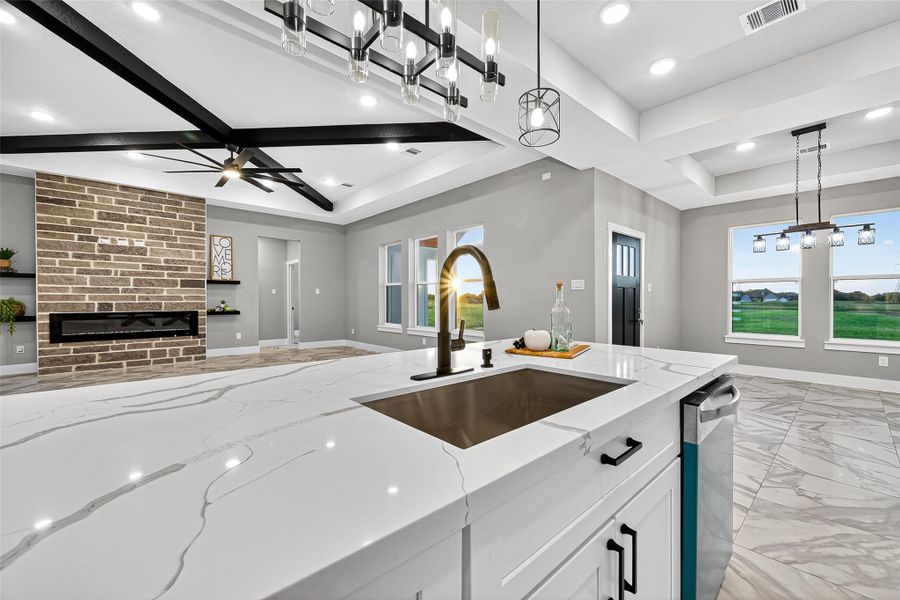 Furnished interior view inside a new home in , Angleton (Image 7). Furnished interior view inside a new home in , Angleton (Image 7).