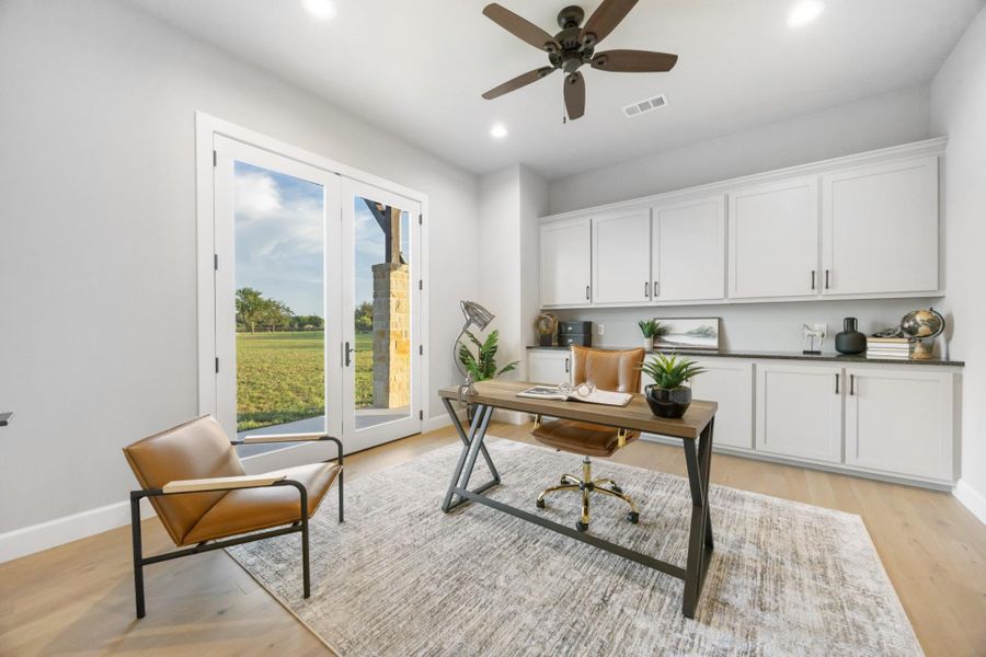 Furnished interior view inside a new home in , Liberty Hill (Image 18). Furnished interior view inside a new home in , Liberty Hill (Image 18).