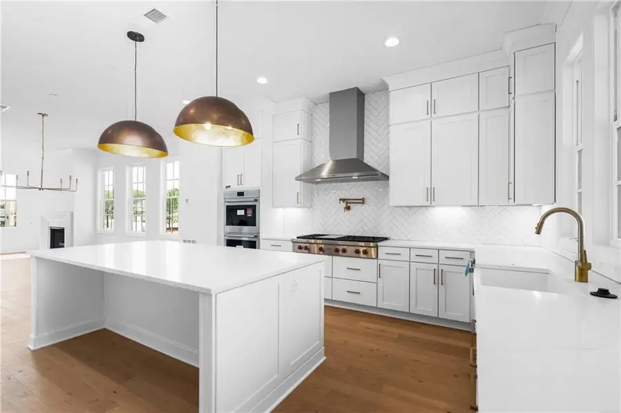 Furnished interior view inside a new home in , Alpharetta (Image 11).