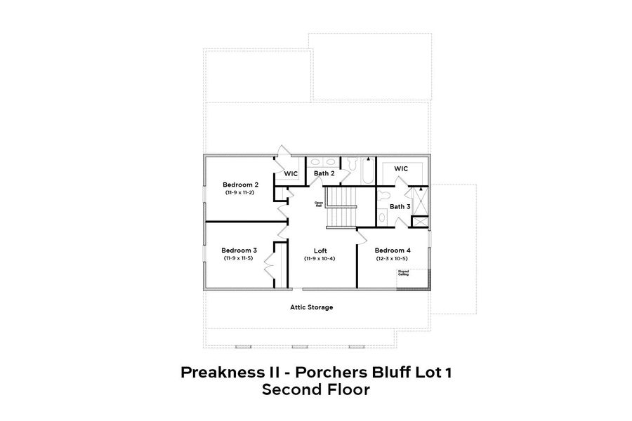 Second Floor Layout