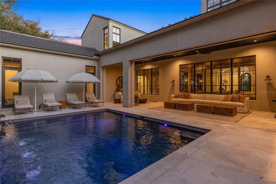 Exterior details and patio area of a home in , Windermere (Image 40).
