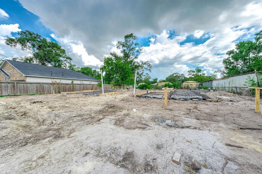 Site preparation for new homesites in , Houston (Image 2). Site preparation for new homesites in , Houston (Image 2).