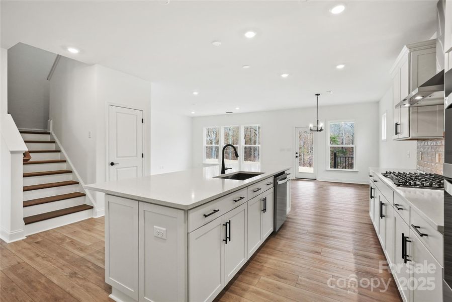 Furnished interior view inside a new home in Forest Creek, Waxhaw (Image 11).