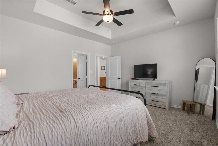 Furnished interior view inside a new home in , Santa Fe (Image 5). Furnished interior view inside a new home in , Santa Fe (Image 5).