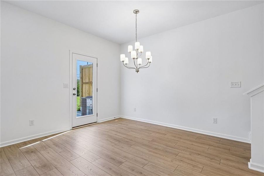 Spacious, unfurnished interior of a new home in Weatherfield, Buford (Image 30).