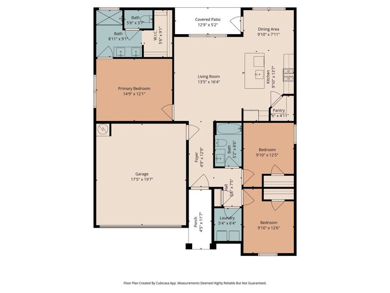 View of floor plan / room layout