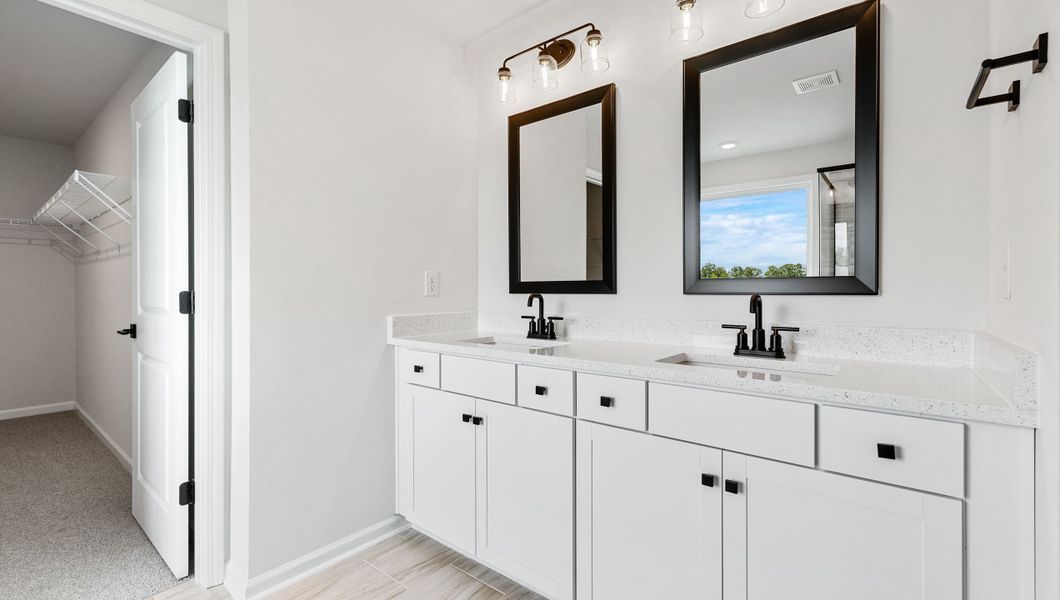Furnished interior view inside a new home in Seven Oaks, Greenwood (Image 14). Furnished interior view inside a new home in Seven Oaks, Greenwood (Image 14).
