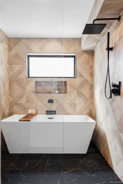 Furnished interior view inside a new home in , Denver (Image 17).