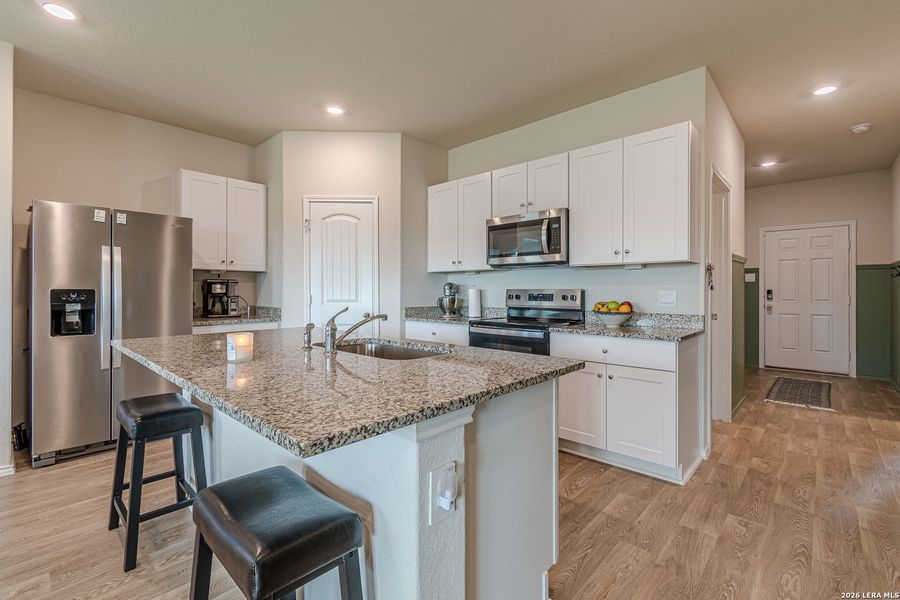 Furnished interior view inside a new home in Arroyo Ranch, Seguin (Image 16).