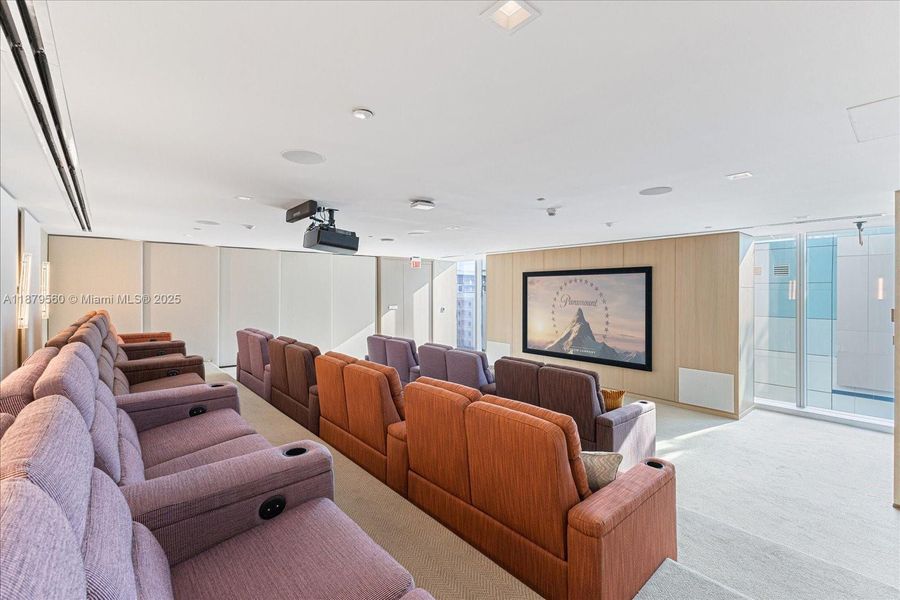 Furnished interior view inside a new home in , Miami (Image 10).