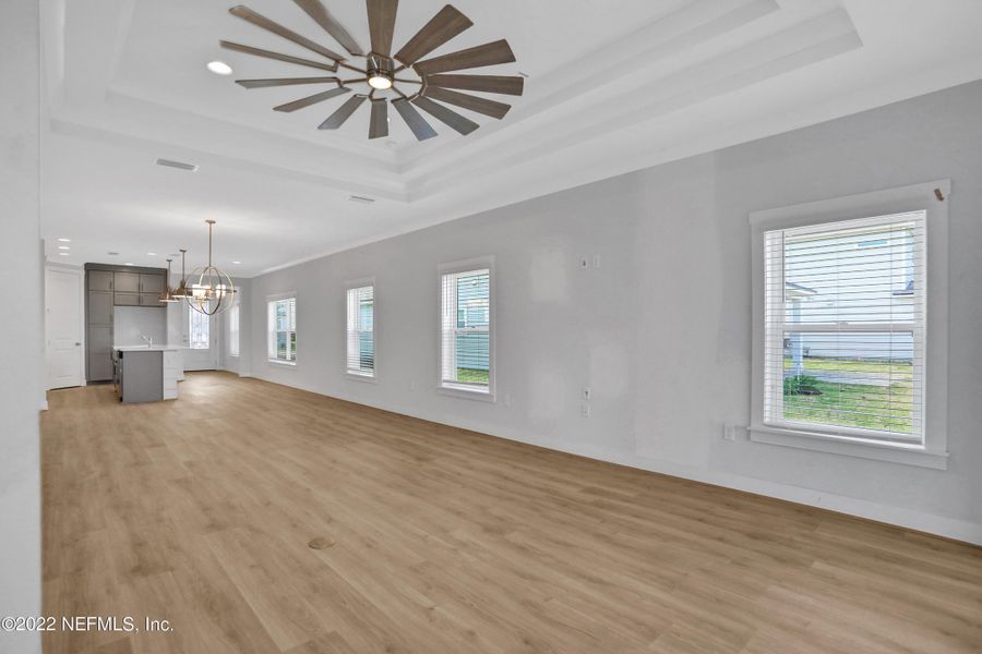 Spacious, unfurnished interior of a new home in TrailMark, St. Augustine (Image 29).