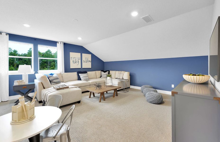 Representative furnished interior of a home built from the Stellar Grande by Del Webb in Del Webb Naples, Ave Maria (Image 16).