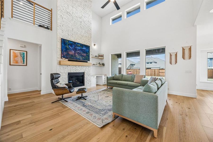 Furnished interior view inside a new home in , Prosper (Image 11).