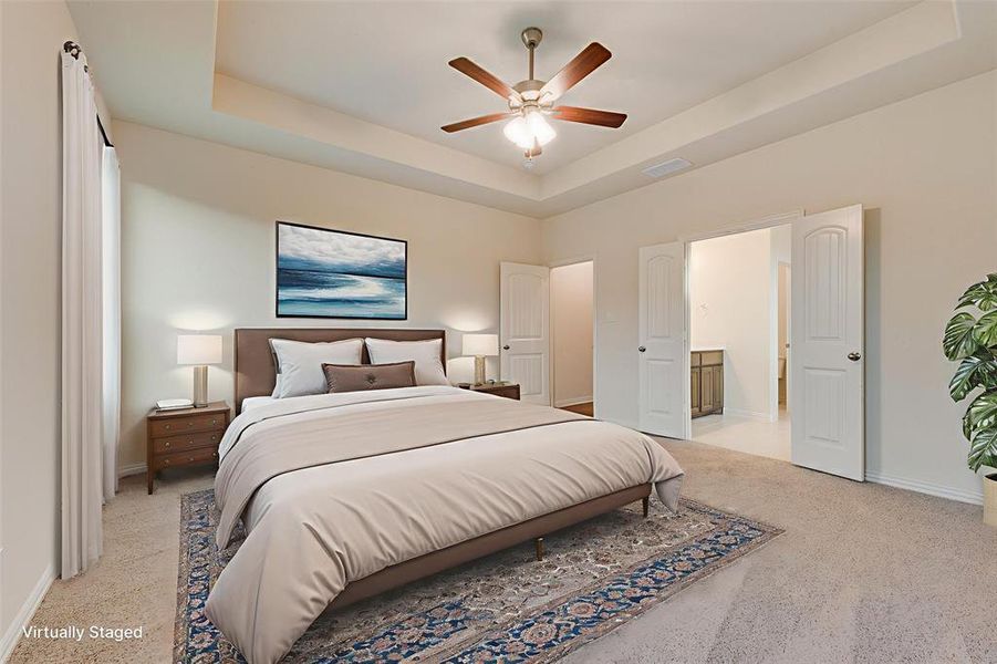 Furnished interior view inside a new home in Liberty Pointe, Gainesville (Image 5). Furnished interior view inside a new home in Liberty Pointe, Gainesville (Image 5).