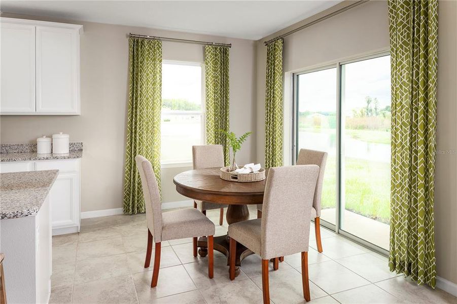 Furnished interior view inside a new home in Ashton Covey, Winter Haven (Image 12).