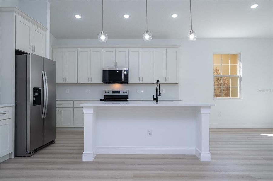 Furnished interior view inside a new home in , Haines City (Image 12).