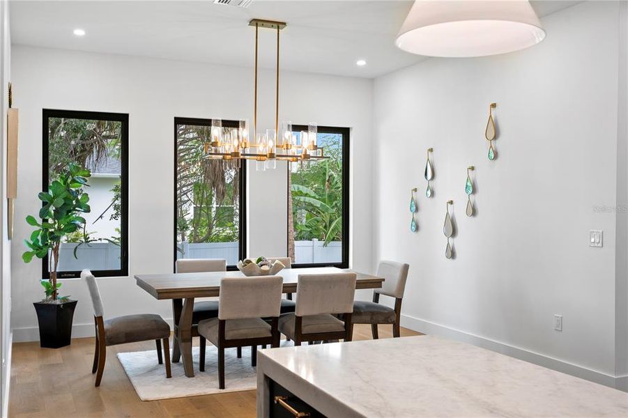 Furnished interior view inside a new home in , Tampa (Image 16). Furnished interior view inside a new home in , Tampa (Image 16).