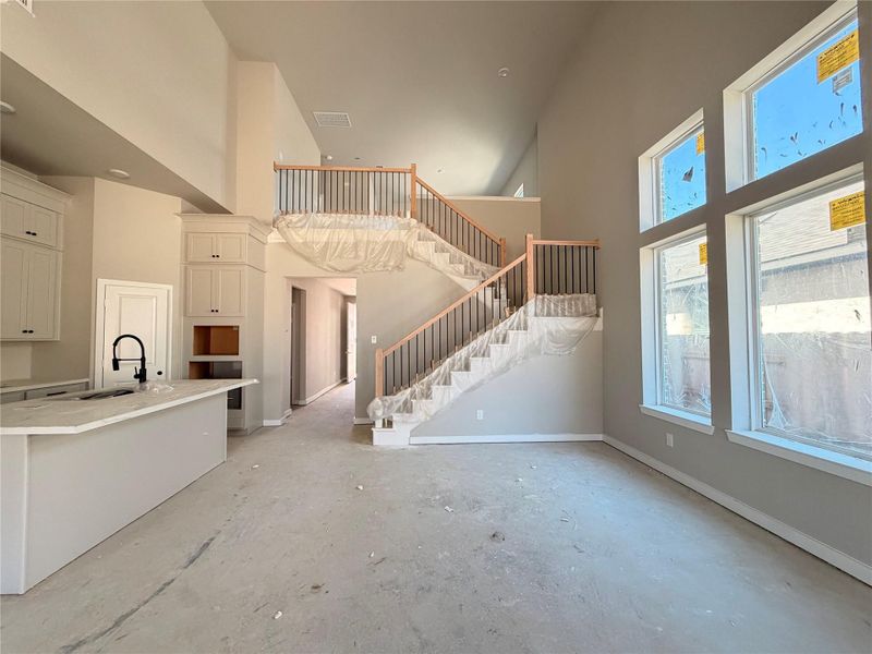 In-progress construction of a new home in Elyson 45' & 70', Katy, TX (Image 12).