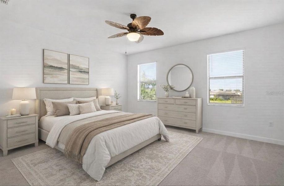 Furnished interior view inside a new home in , Lakewood Ranch (Image 6). Furnished interior view inside a new home in , Lakewood Ranch (Image 6).