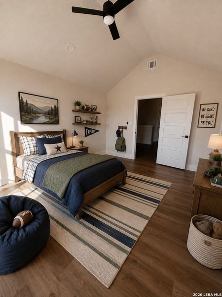 Furnished interior view inside a new home in , La Vernia (Image 12).