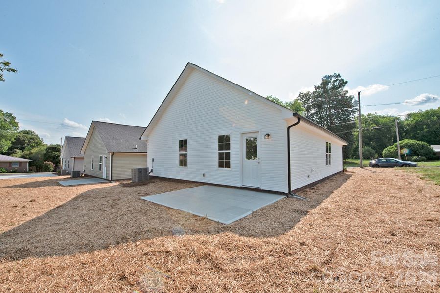 Exterior details and patio area of a home in , Landis (Image 4).