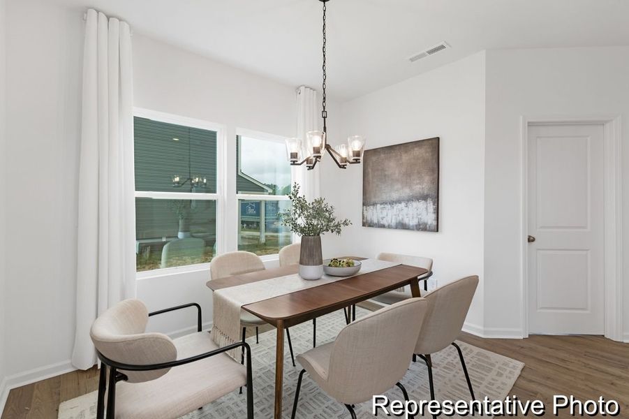 Furnished interior view inside a new home in Reeves Crossing, St. George (Image 5).