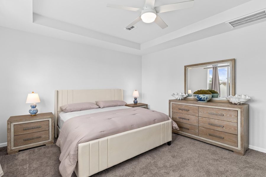 Furnished interior view inside a new home in , Charleston (Image 42).