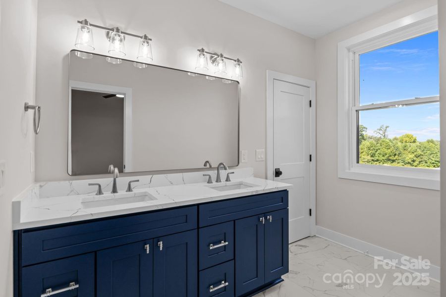 Furnished interior view inside a new home in , Statesville (Image 13).