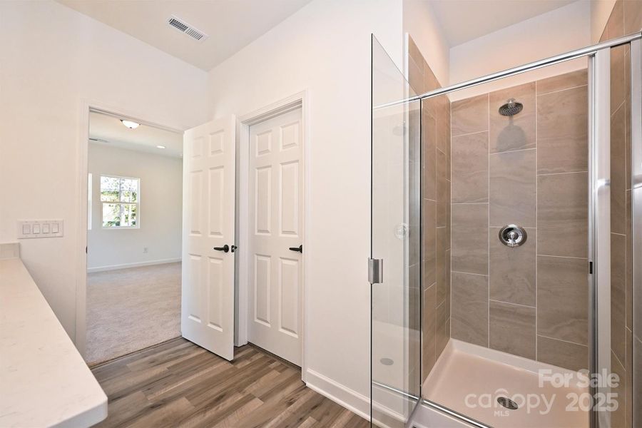 Furnished interior view inside a new home in , Charlotte (Image 9).