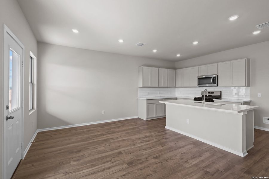 Furnished interior view inside a new home in Garden Grove, San Antonio (Image 13).