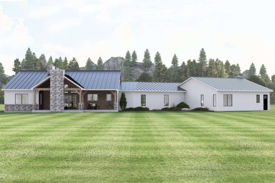 Representative exterior photo of a completed home built from the Atlas by Zeal Home Builders in Saddle Crest Estates, Weatherford, TX (Image 5).