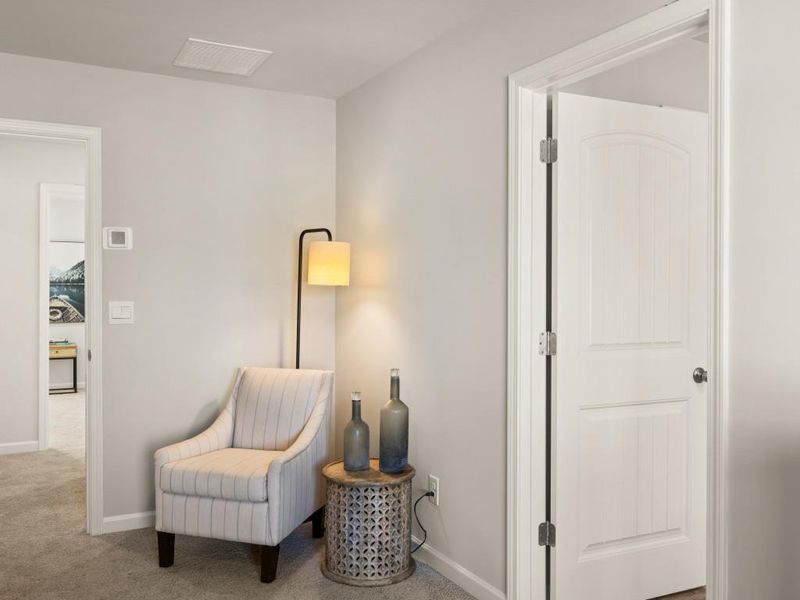 Furnished interior view inside a new home in Thompson Ridge, Dallas (Image 42).
